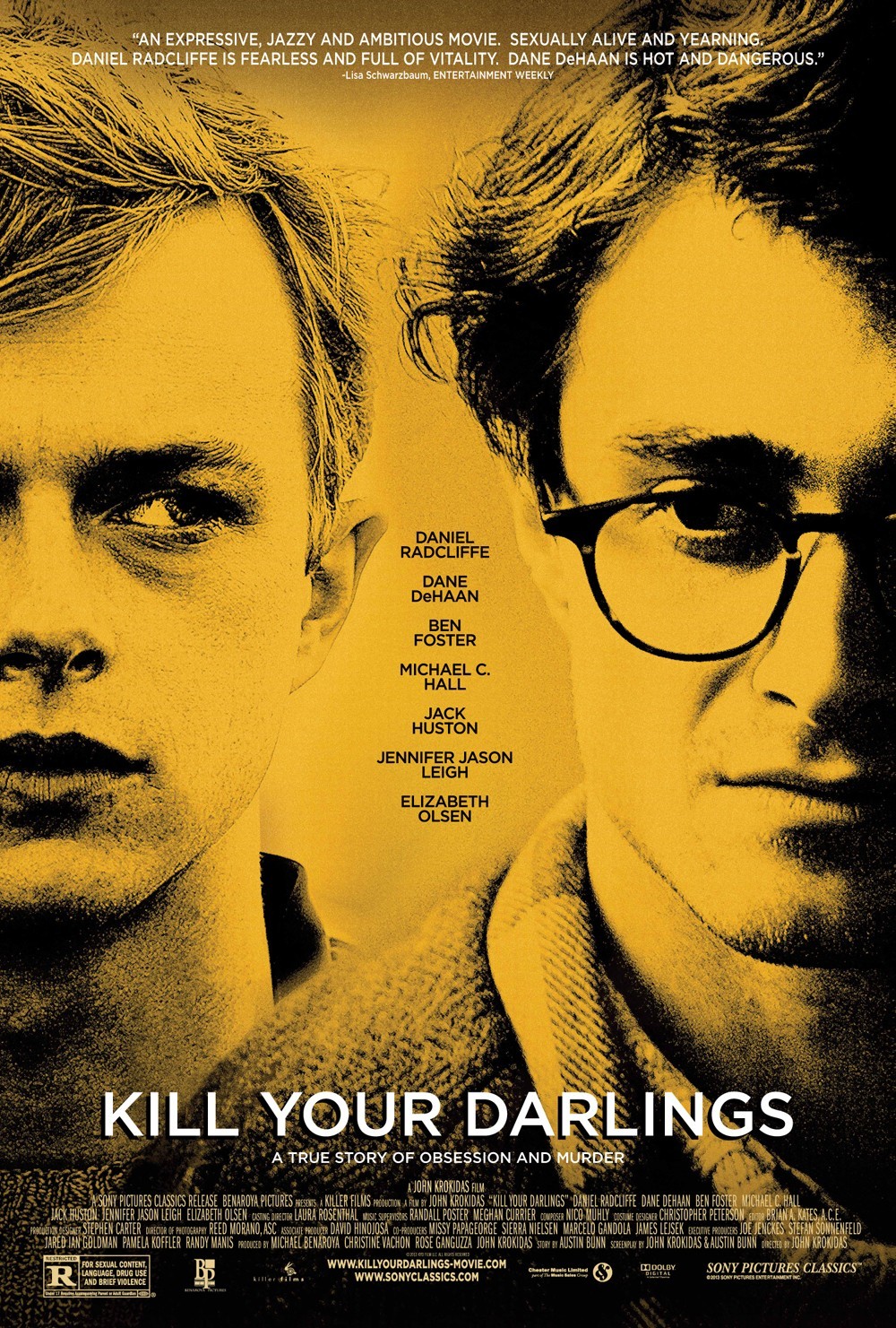 afiche de kill your darlings