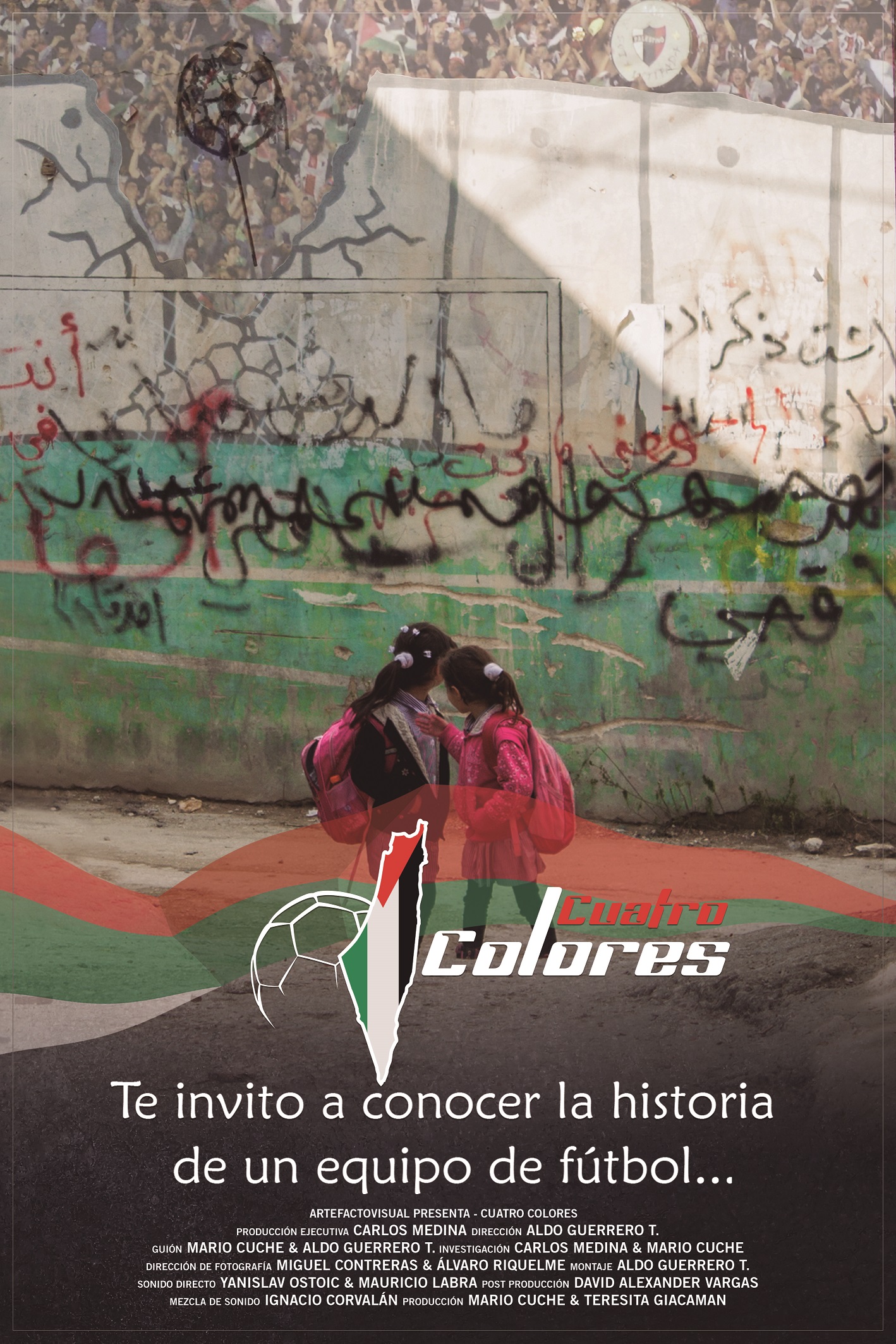 afiche CUATRO COLORES
