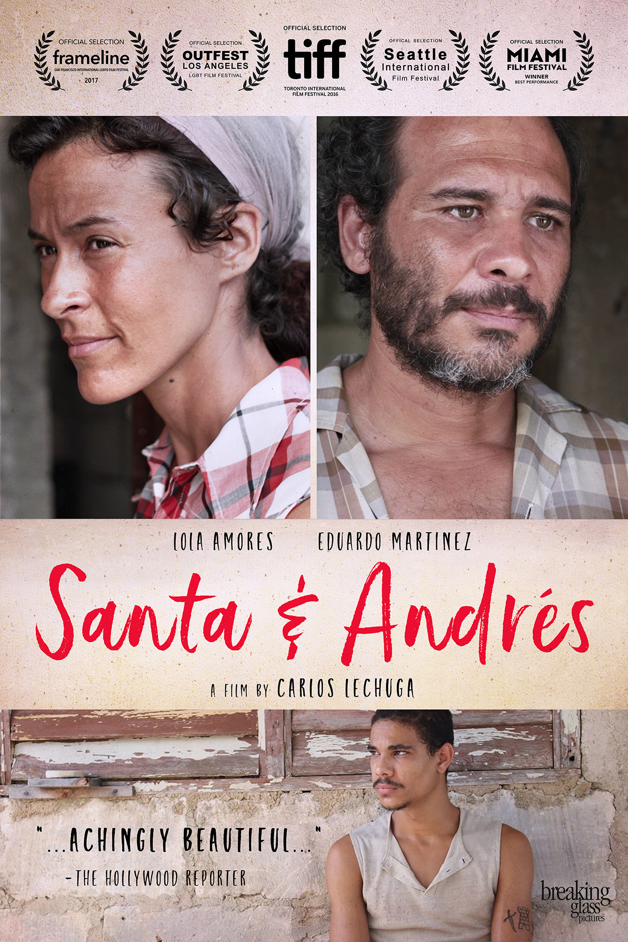 afiche de SANTA Y ANDRES
