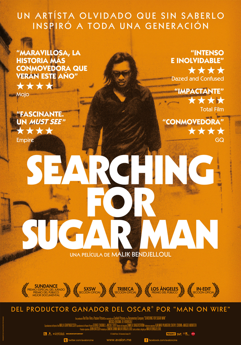 afiche de SEARCHING FOR A SUGAR MAN