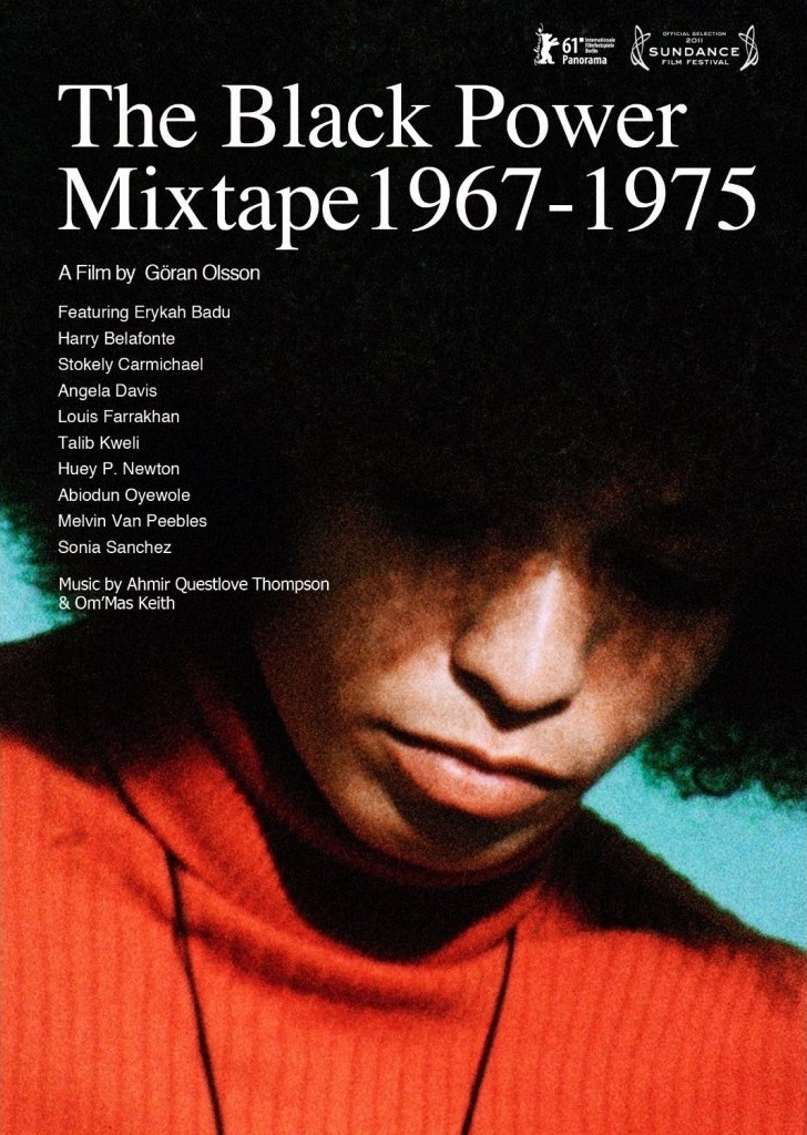 afiche de THE BLACK POWER MIXTAPE 1967-1975