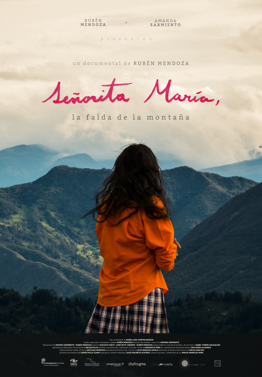 afiche de SEÑORITA MARÍA, LA FALDA DE LA MONTAÑA