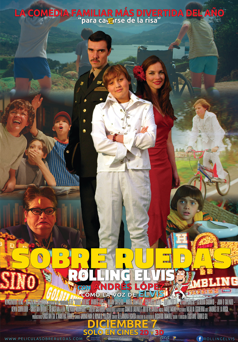 afiche de SOBRE RUEDAS