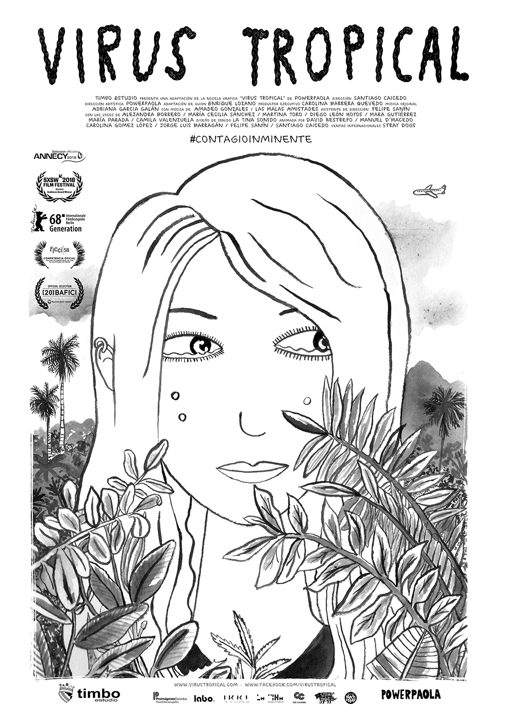 afiche de VIRUS TROPICAL