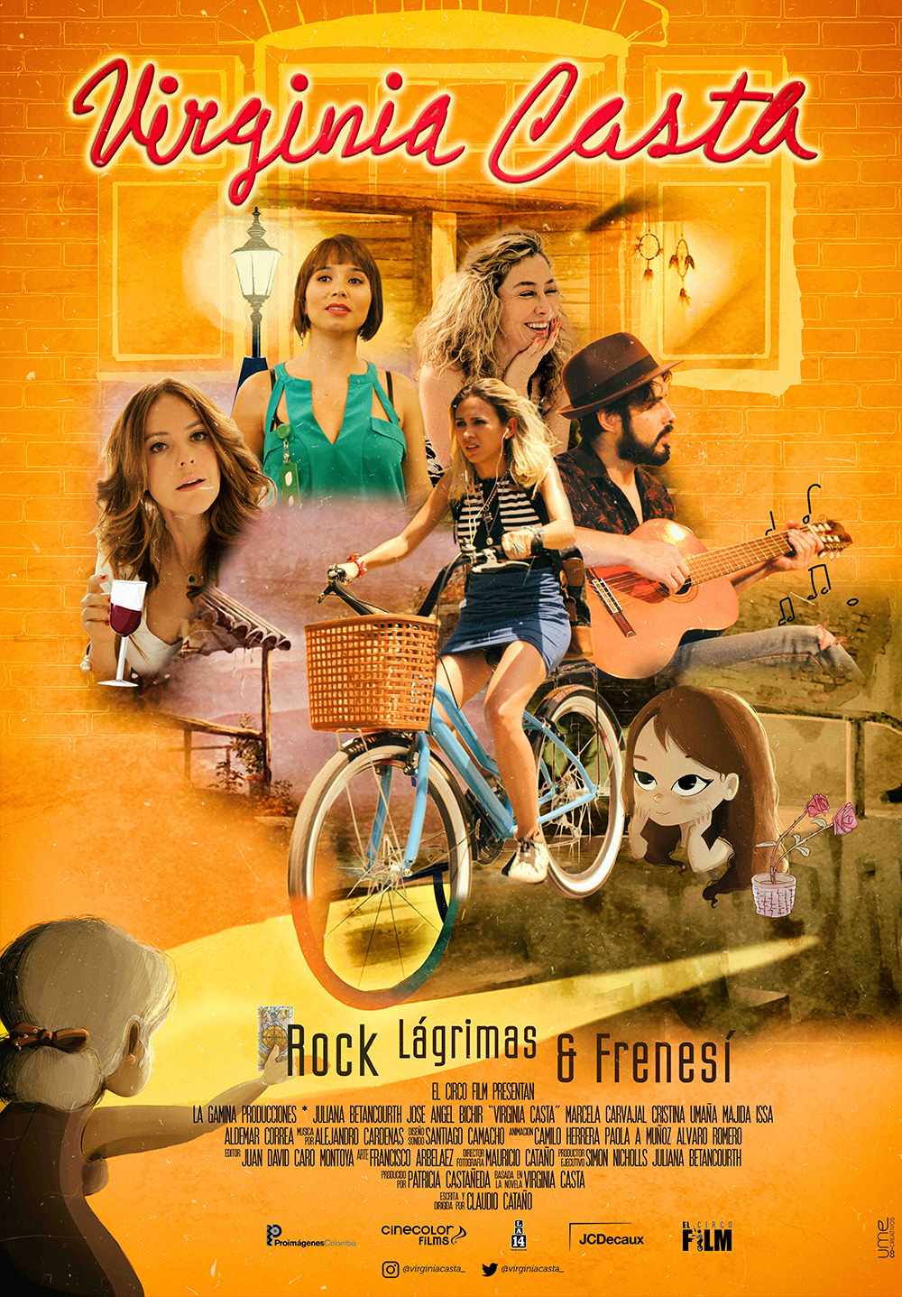 afiche de VIRGINIA CASTA