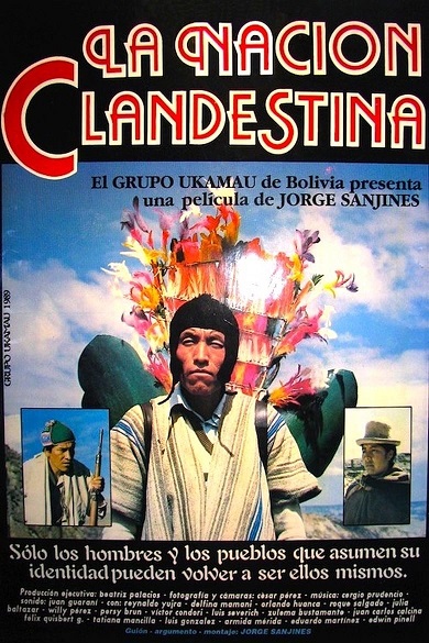 afiche de LA NACIÓN CLANDESTINA