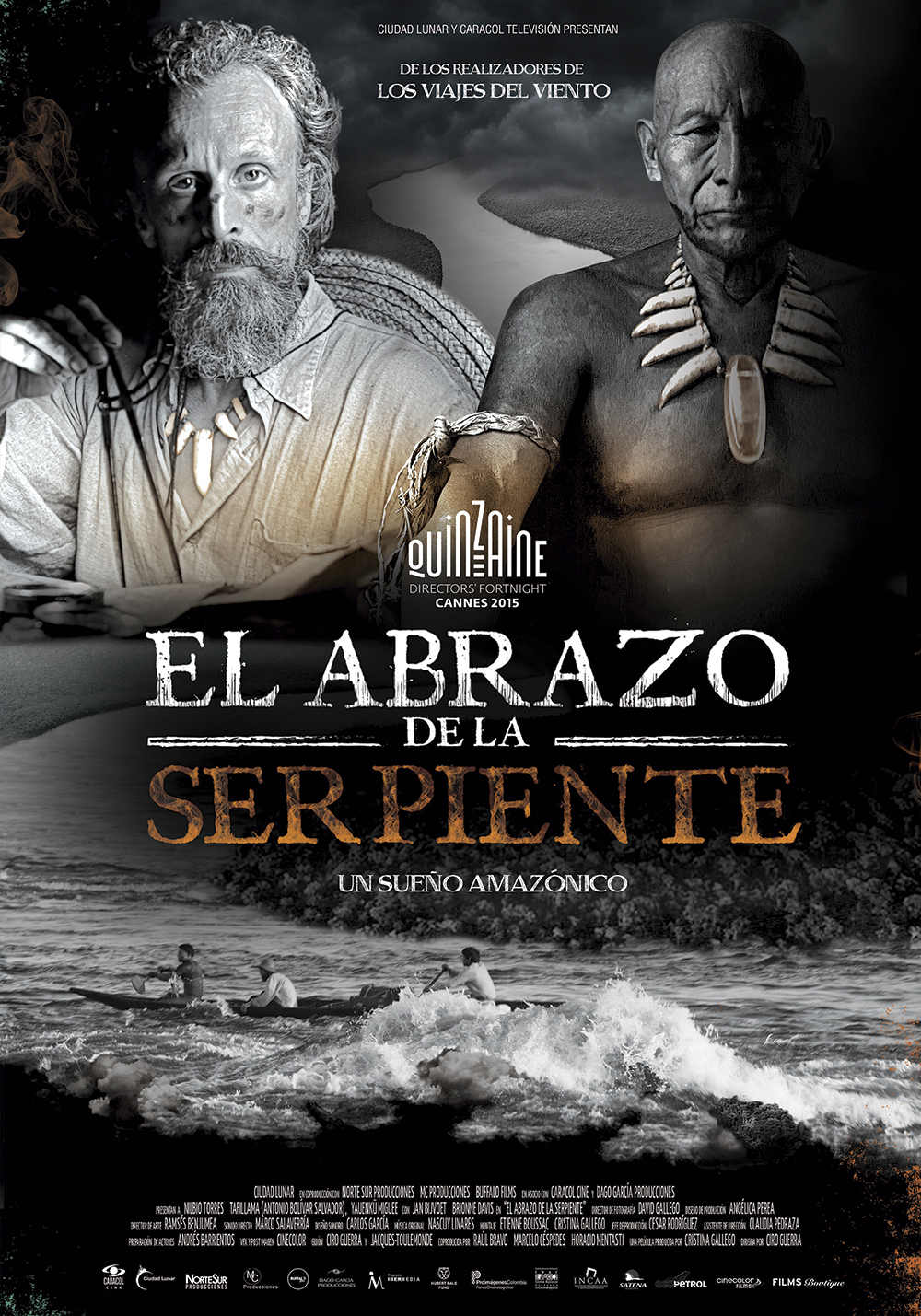 afiche de EL ABRAZO DE LA SERPIENTE