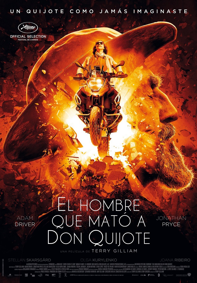 afiche de EL HOMBRE QUE MATO A DON QUIJOTE