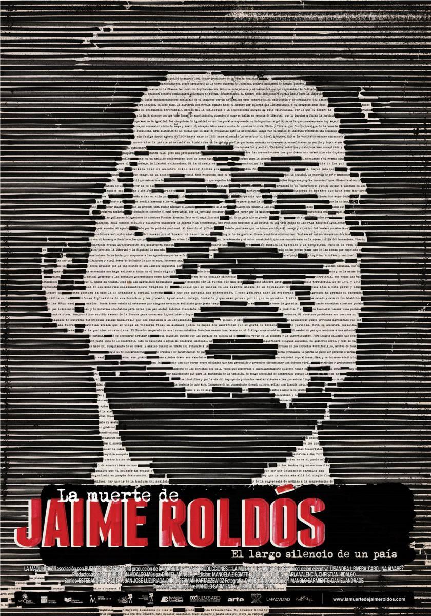 afiche de LA MUERTE DE JAIME ROLDÓS