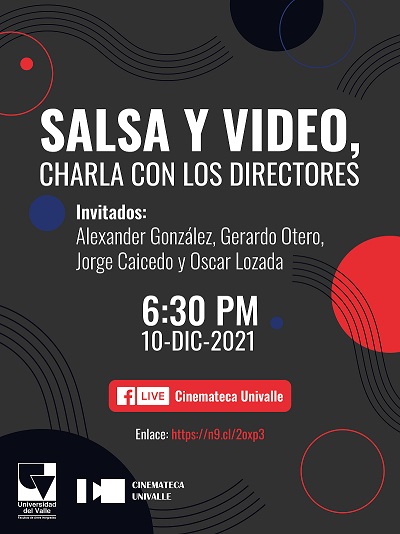 afiche charla SALSA Y VIDEO