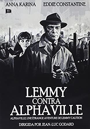afiche de ALPHAVILLE, UNE ÉTRANGE AVENTURE DE LEMMY CAUTION