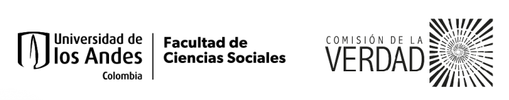 logos de UNIANDES y COMISIÓN DE LA VERDAD