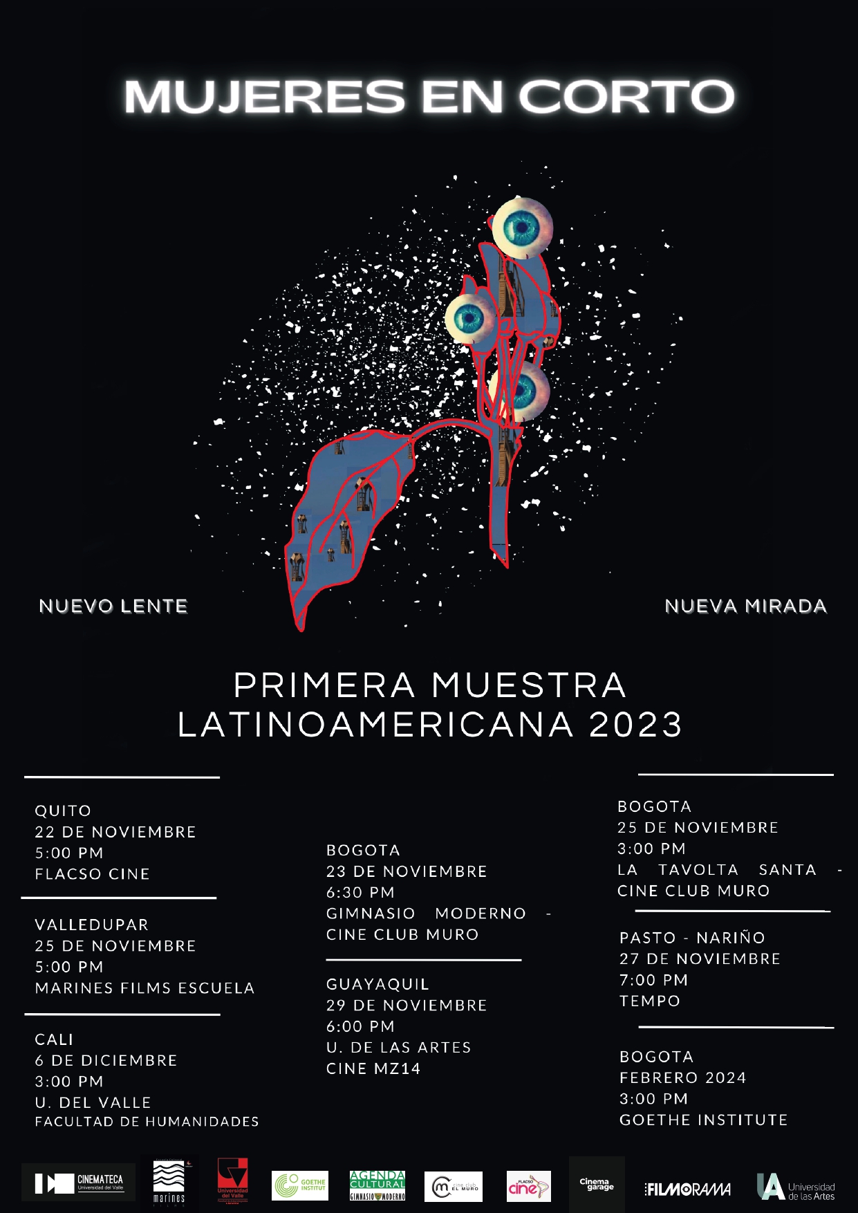 afiche de MUJERES EN CORTO