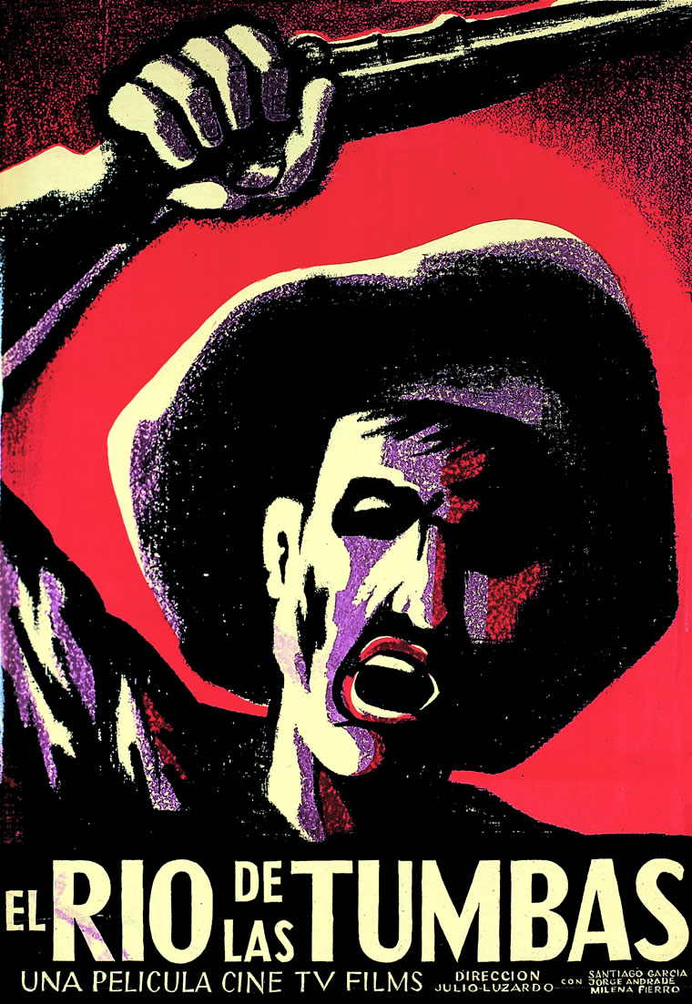afiche de EL RIO DE LAS TUMBAS
