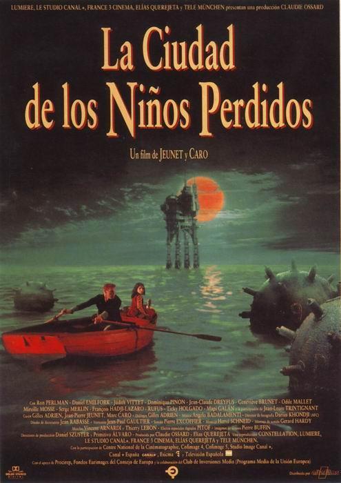 afiche de LA CIUDAD DE LOS NIÑOS PERDIDOS