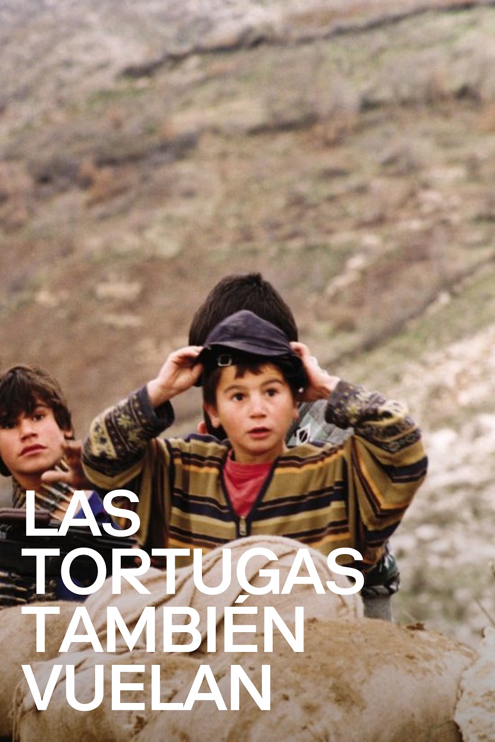 afiche de LAS TORTUGAS TAMBIÉN VUELAN