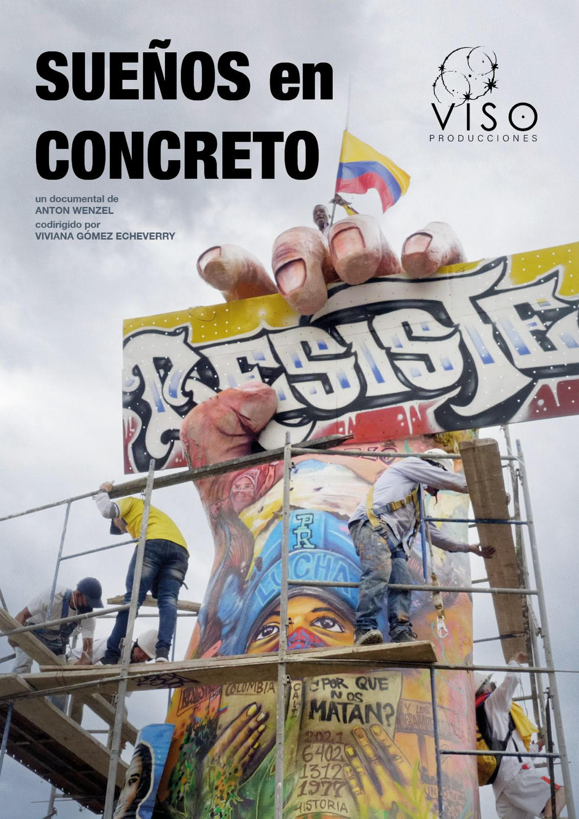 afiche de SUEÑOS EN CONCRETO