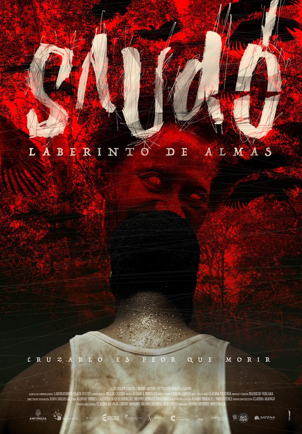 afiche de SAUDÓ, LABERINTO DE ALMAS