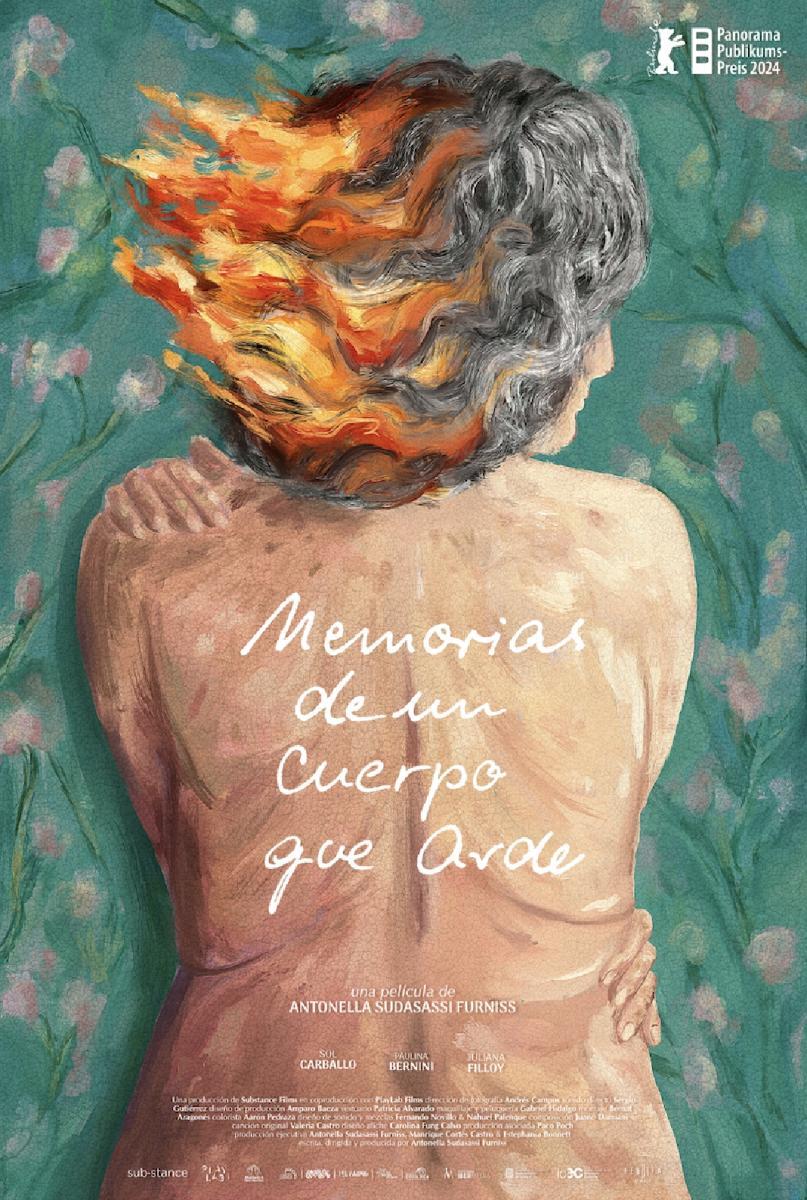 afiche de MEMORIAS DE UN CUERPO QUE ARDE