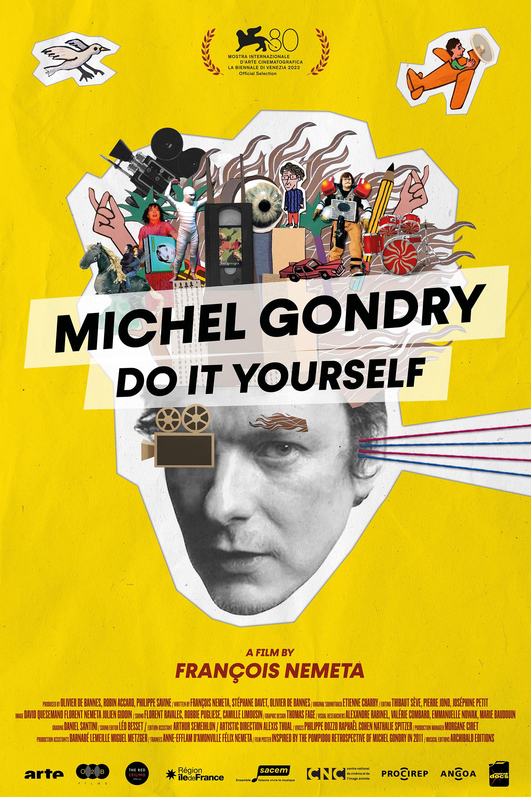 afiche de MICHEL GONDRY: HAZLO TÚ MISMO