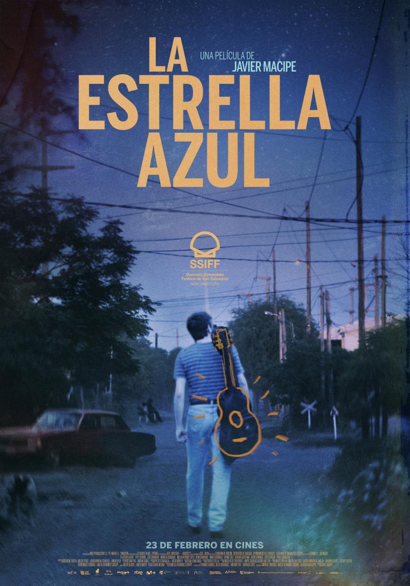 afiche de LA ESTRELLA AZUL