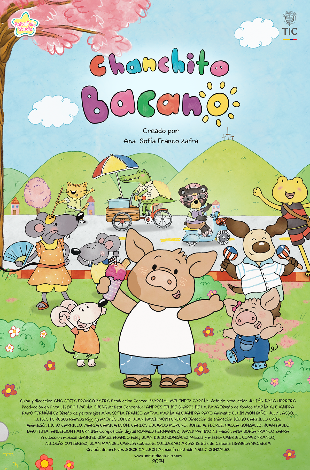 afiche CHANCHITO BACANO