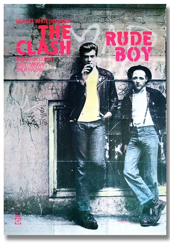 afiche de THE CLASH: RUDE BOY