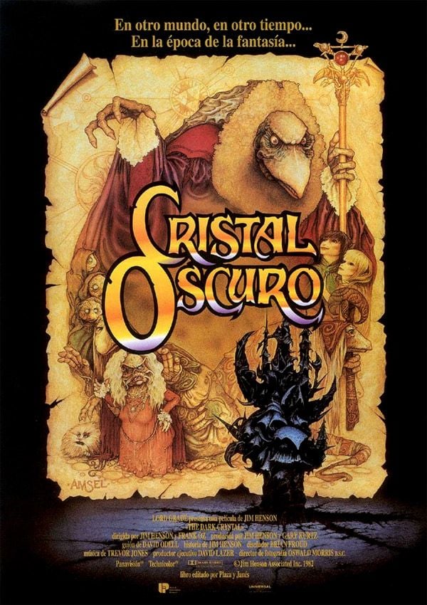 afiche de EL CRISTAL ENCANTADO