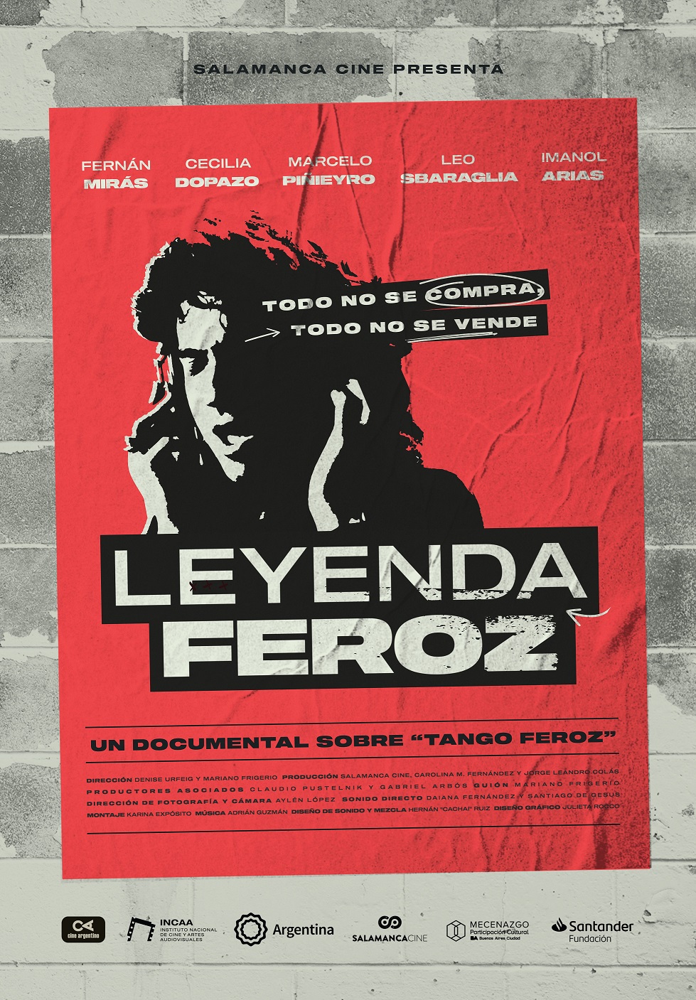 afiche de LEYENDA FEROZ 