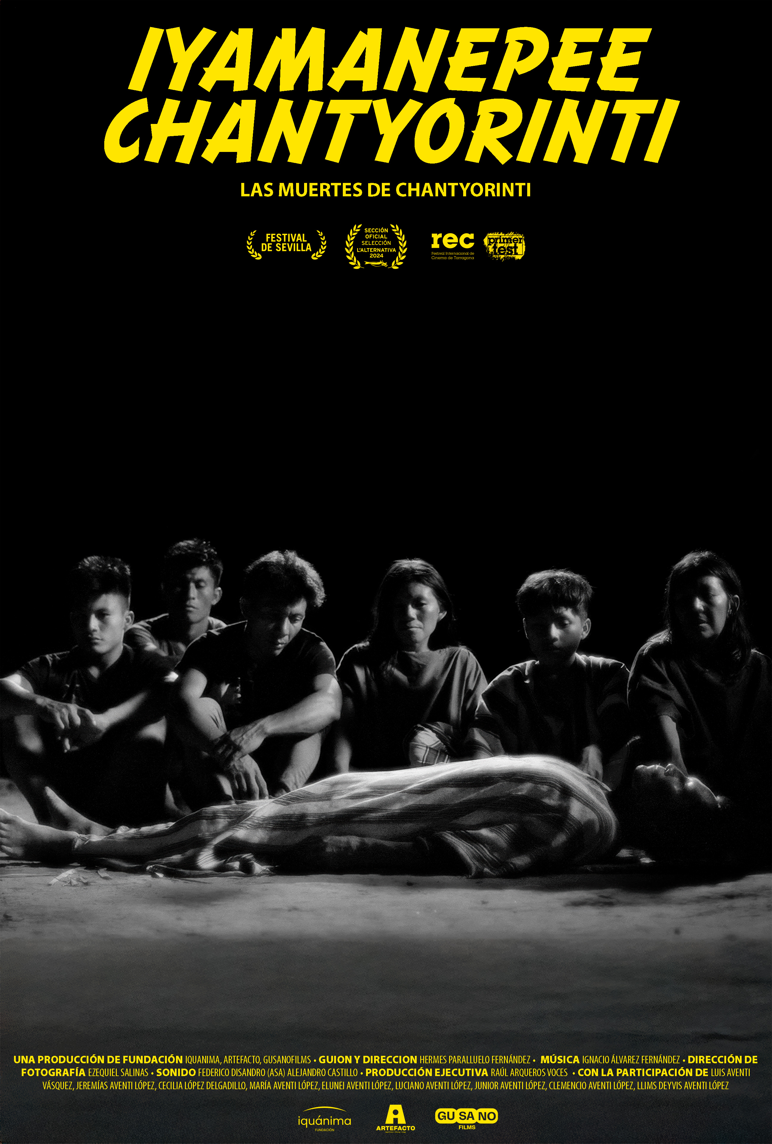 afiche de LAS MUERTES DE CHANTYORINTI 