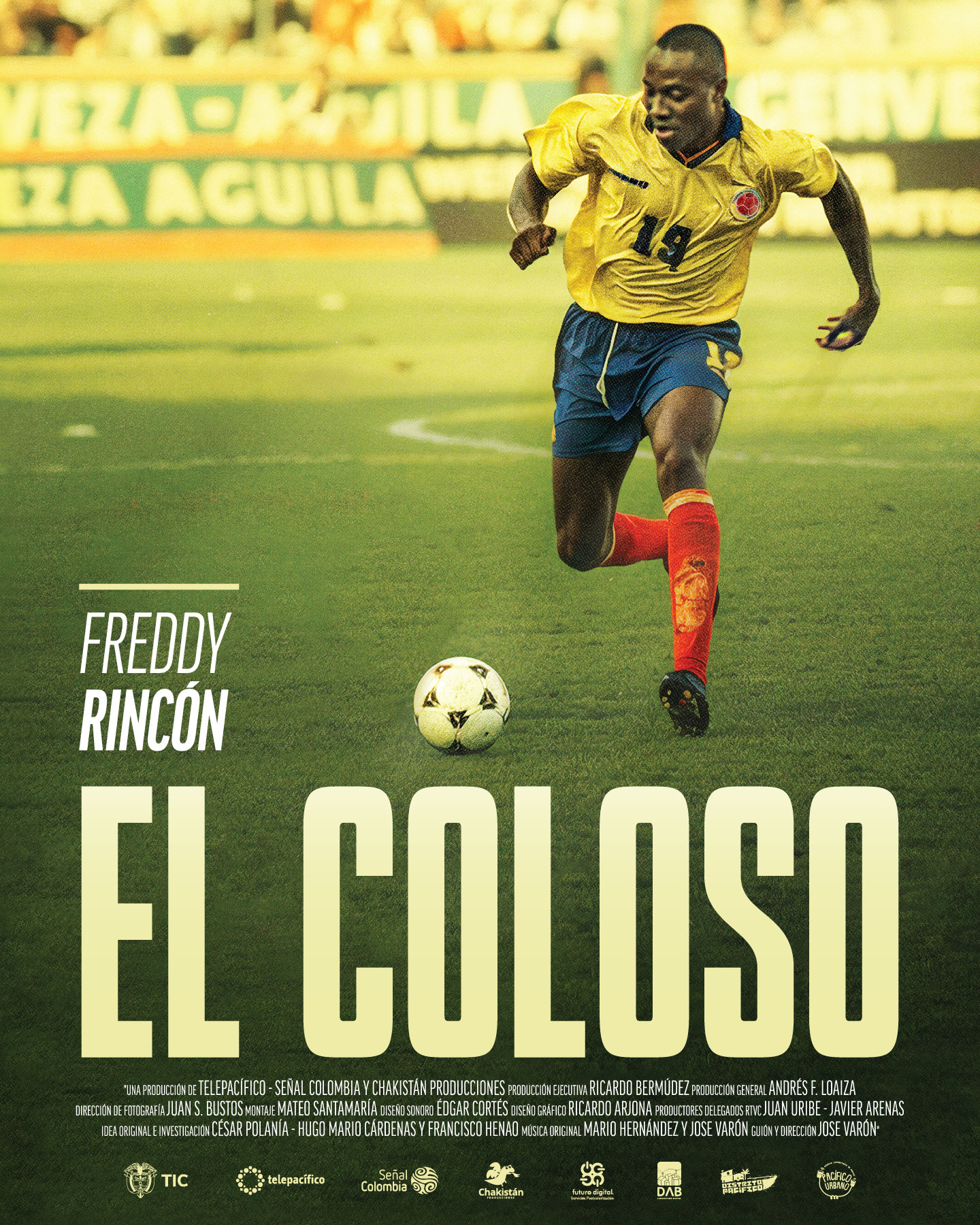afiche de FREDDY EUSEBIO RINCÓN: EL COLOSO