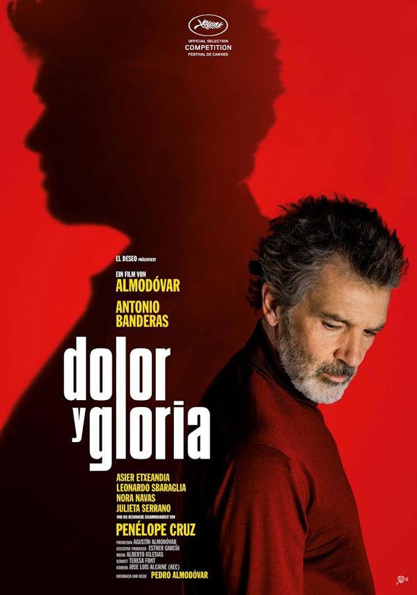 afiche de DOLOR Y GLORIA