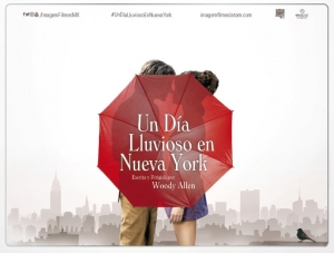 Pases de cortesía para UN DÍA LLUVIOSO EN NUEVA YORK